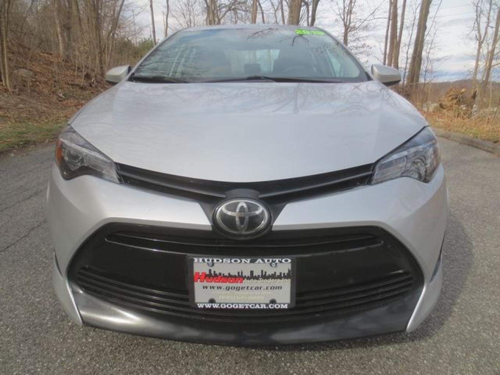 2019 Silver /Gray Toyota Corolla LE (2T1BURHE2KC) with an 1.8 liter 4-cylinder DOHC 16V engine, Automatic transmission, located at 270 US Route 6, Mahopac, NY, 10541, (845) 621-0895, 41.349022, -73.755280 - Photo #2